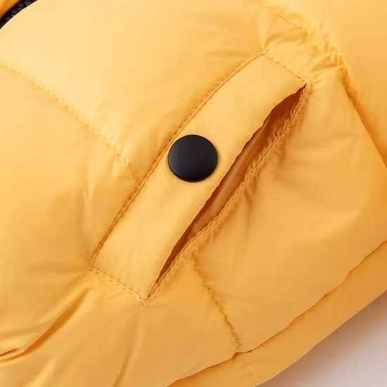 2021 OEM 특대 솔리드 키즈 소년 소녀 따뜻한 푹신한 재킷 두꺼운 후드 아기 겨울 다운 코트